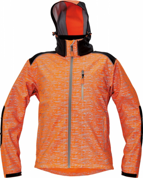 Softshell jaka Knoxfield Printed Hi-Vis  03010473