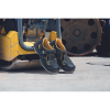 Leather sandals Black knight metal free S1P