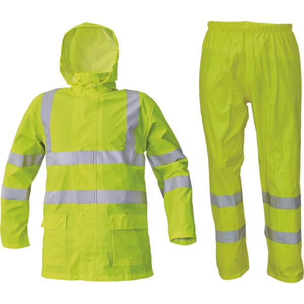 Lietuskomplekts Siret set Hi-Vis, dzeltens 0312005579