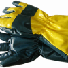 Nitrile gloves with warm flannel lining, 30 cm length, 559 