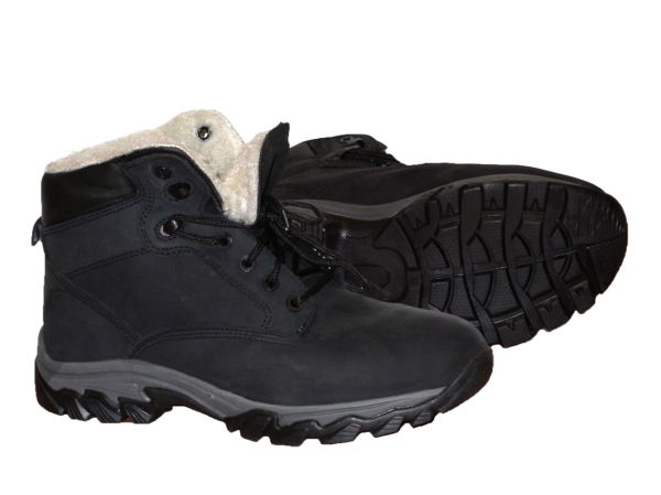 Nubuck warm lace-up boots BS1005 without protection