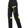 PANTS 4-WAY STRETCH URBAN BLACK WITH HI-VIS YELLOW DETAILS (URBAN-002)