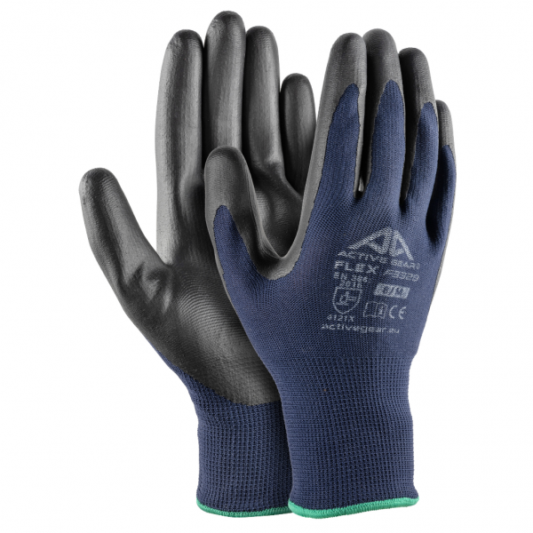 Перчатки трикотажные с нитриловым покрытием FLEX F3330 Active Gear