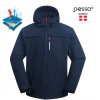 Pesso ATLANTA SoftShell jaka, melna – ūdensizturīga un elpojoša darba jaka