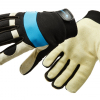 Pigskin leather work gloves wrists with Velcro straps Hogert HT5K216