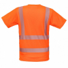 RICO Augstas Redzamības T-krekls – 2. Klase | EN ISO 20471 | BoSafety, oranžs