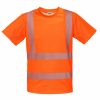 RICO Augstas Redzamības T-krekls – 2. Klase | EN ISO 20471 | BoSafety, oranžs