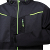 ROXET softshell jaka (pelēka/melna) ar TPU membrānu