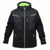 ROXET softshell jaka (pelēka/melna) ar TPU membrānu