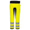 Рабочие брюки CD848 WX2 ECO Hi-Vis Stretch – желто-черные, с отражающими элементами