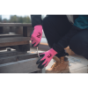 SALANGANA Seamless Polyester Work Gloves with Latex Coating