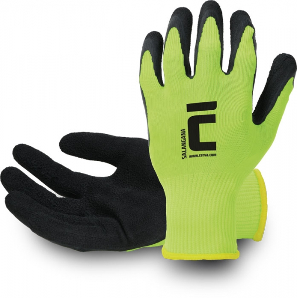 SALANGANA gloves with latex coating