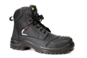 SEVEN SAFETY HIGH CUT 2025 S3 ESD darba aizsargzābaki – metālu nesaturoši, ar kompozīta purngalu