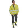 SHELDON HV hoodie yellow