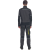  SHELDON pants anthracite/yellow