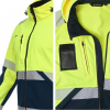 Softshell jaka VALENCIA HI-VIS Class 2 JK-VALENCIA-C2