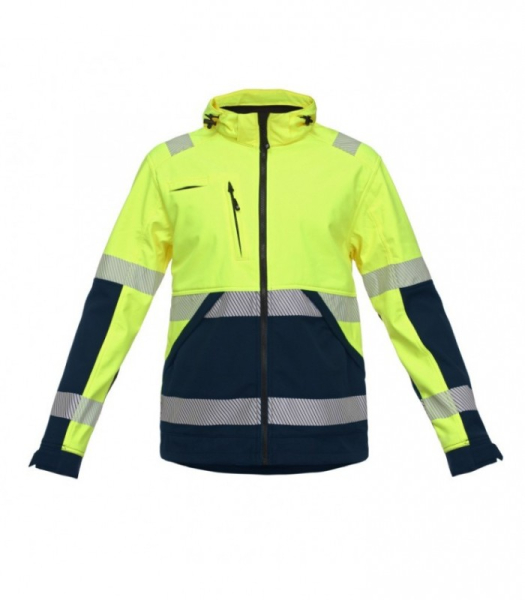 Softshell jaka VALENCIA HI-VIS Class 2 JK-VALENCIA-C2