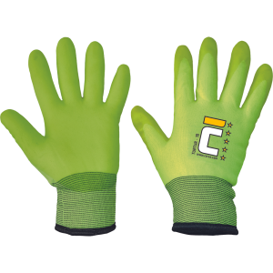 TURTUR Winter PVC-Dipped Work Gloves – Yellow