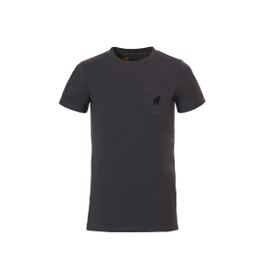 Grizzly противоклещевая T-shirt Navy — детская футболка с короткими рукавами и карманом