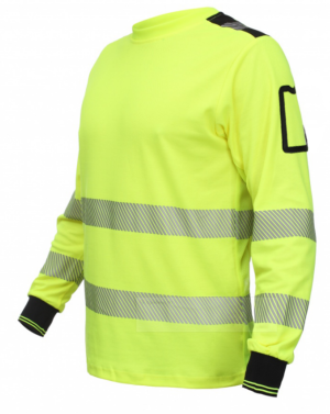  T-krekls ar garām piedurknēm RICOlong Hi-Vis