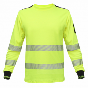  Augstas redzamības T-krekls ar garām piedurknēm RICOlong (TS-RICOLONG-C2) Hi-Vis