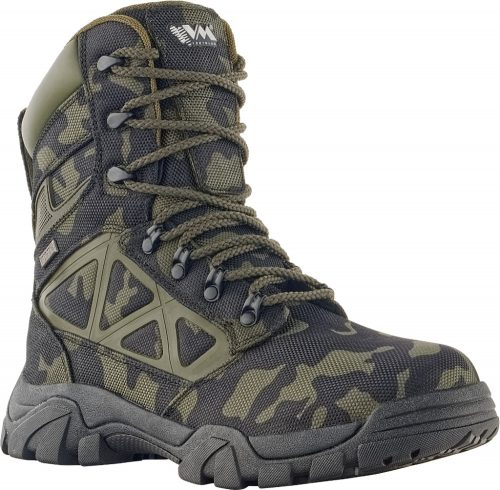  Tall textile lace-up boots 6570-O2 NOTTINGHAM