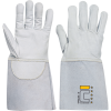 UNDULATA Full Leather Welding Gloves with Goatskin Reinforcements, 35 cm