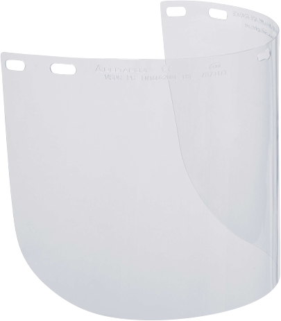 VISORPC Transparent Polycarbonate Face Shield