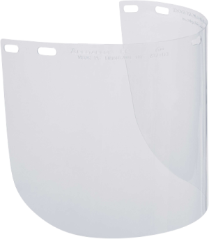 VISORPC caurspīdīgs polikarbonāta sejas aizsargvairogs