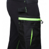 WOMEN'S PANTS 4-WAY STRETCH OLYMPICA BLACK/HV YELLOW 