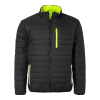Warm Short Quilted Double Sided Jacket 129021-015 Top Swede HV Yellow/Black