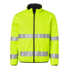 Warm Short Quilted Double Sided Jacket 129021-015 Top Swede HV Yellow/Black
