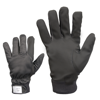 Warm work gloves 352 made of synthetic leather