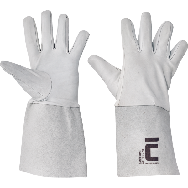 Welder's Leather Gloves Sanderling