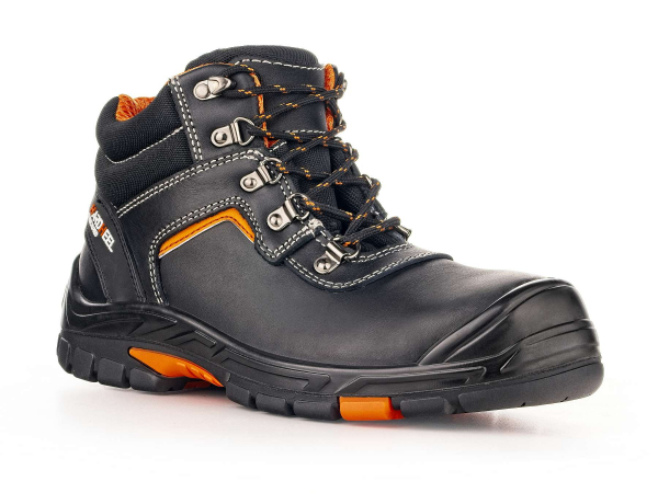 Work leather lace-up boots 2710-S3 HALIFAX, size 44