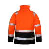 Ziemas augstas redzamības jaka LUMI HI-VIS 2. klase, 300D OXFORD, ūdensnecaurlaidīga un silta