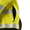 Ziemas darba jaka LIMA Sorona® Hi-Vis 2.klase dzeltena/melna ar YKK® rāvējslēdzējiem | BoSafety WJ-LIMA-C2-0402