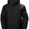 Ziemas jaka Helly Hansen Berg 76201, ūdensizturīga ar kapuci un atstarojošiem elementiem