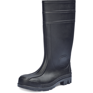 BC Safety S5 SRA drošības zābaki melni | Augsti PVC zābaki ar metāla purngalu 0204010660