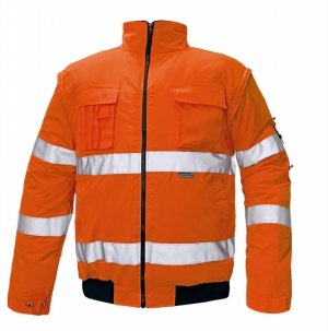 Теплая пилот куртка Clovelly 2in1 Hi-Vis 