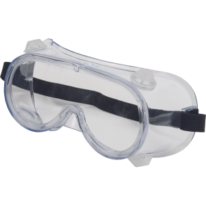 Brilles caurspīdīgas ar gumiju AS-02-001 Elbe
