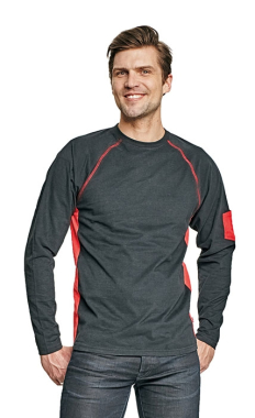 T-krekls ar garām piedurknēm FAXE, S, 4XL izm. 