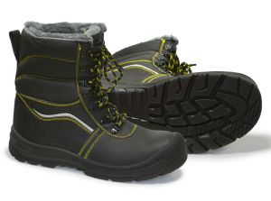  Кожаные теплые ботинки на шнуровке FP323 Venner S3