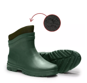 Short rubber EVA boots ETBM-11VS-8 with removable felt sock