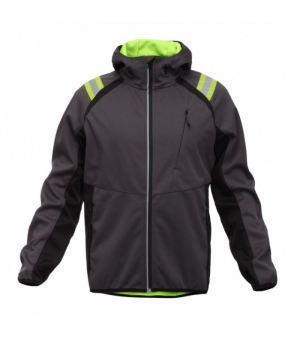 SOFTSHELL JAKA TOPEK pelēka BoSafety