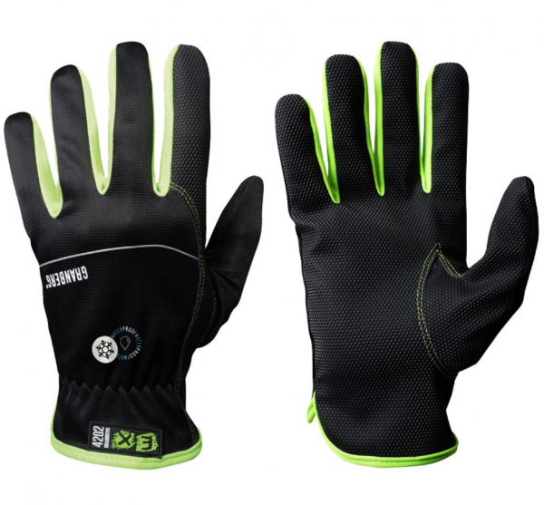 Winter synthetic leather gloves 107.4202 Wetgrip